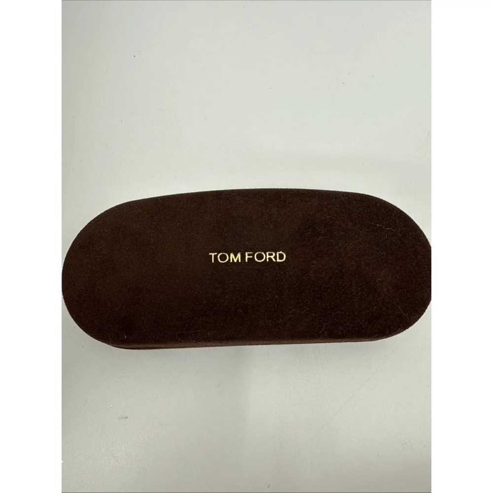 Tom Ford Brown Sunglasses Optical Case Unisex With New Glasses Cleaner Cloth